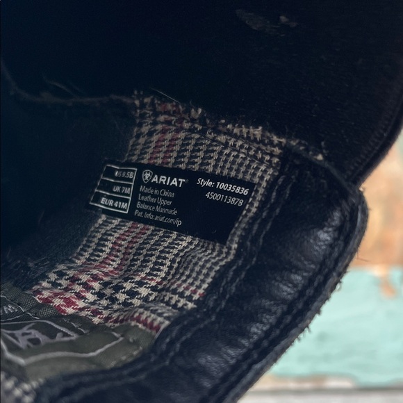 Ariat Women's Wexford Waterproof Chelsea Boot in Black Sz 9.5 B (medium width) - Picture 7 of 14